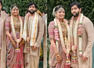 Aishwarya Shankar stuns in half-sari on wedding