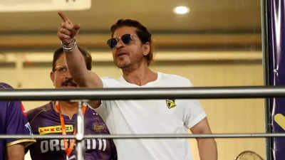 Watch: Shah Rukh Khan meets Indian cricket legend on an emotional night for KKR