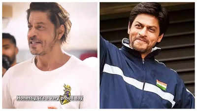 Shah Rukh Khan's motivational speech to cricket team has fans dubbing him 'Real life Coach Kabir Khan' - WATCH