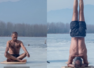 Is shirtless yoga at sub-zero temperatures recommendable?