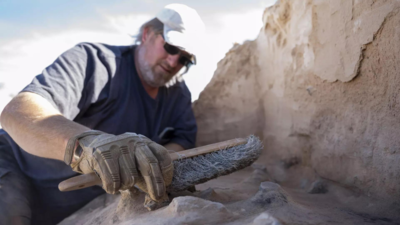 Over 8,000 years old: US air force discovers ancient campsite in New Mexico