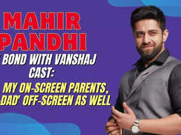 Mahir Pandhi on bond with Vanshaj cast: I call my on-screen parents, 'mom-dad' off-screen as well
