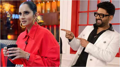 Sania Mirza shares a glimpse of her appearance on The Great Indian Kapil Show post her divorce with Shoaib Malik
