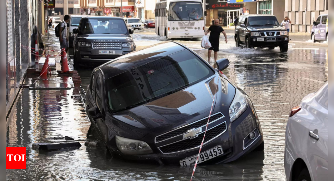 Chaos in Dubai after UAE’s record rains – Times of India