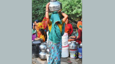 Reeling under water crisis, women of village near Bisalpur dam to boycott polls