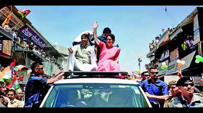 BJP wouldn’t get 180 seats without EVM manipulation, says Priyanka in Saharanpur
