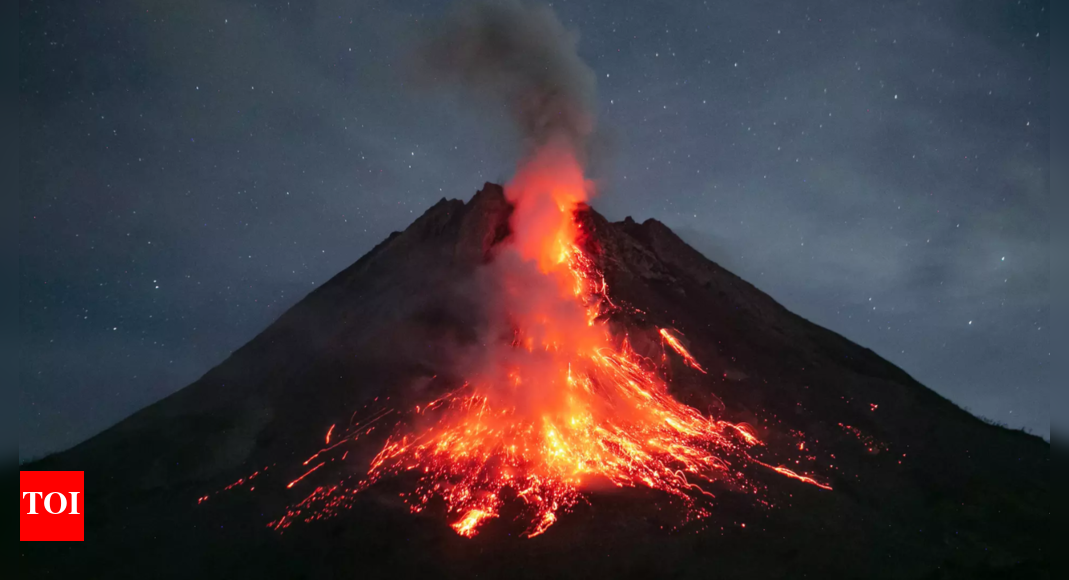 Tsunami alert after volcano eruption