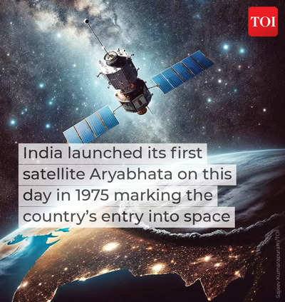 7. When India soared into space