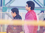 Aamir Khan on sets for 'UNICEF'