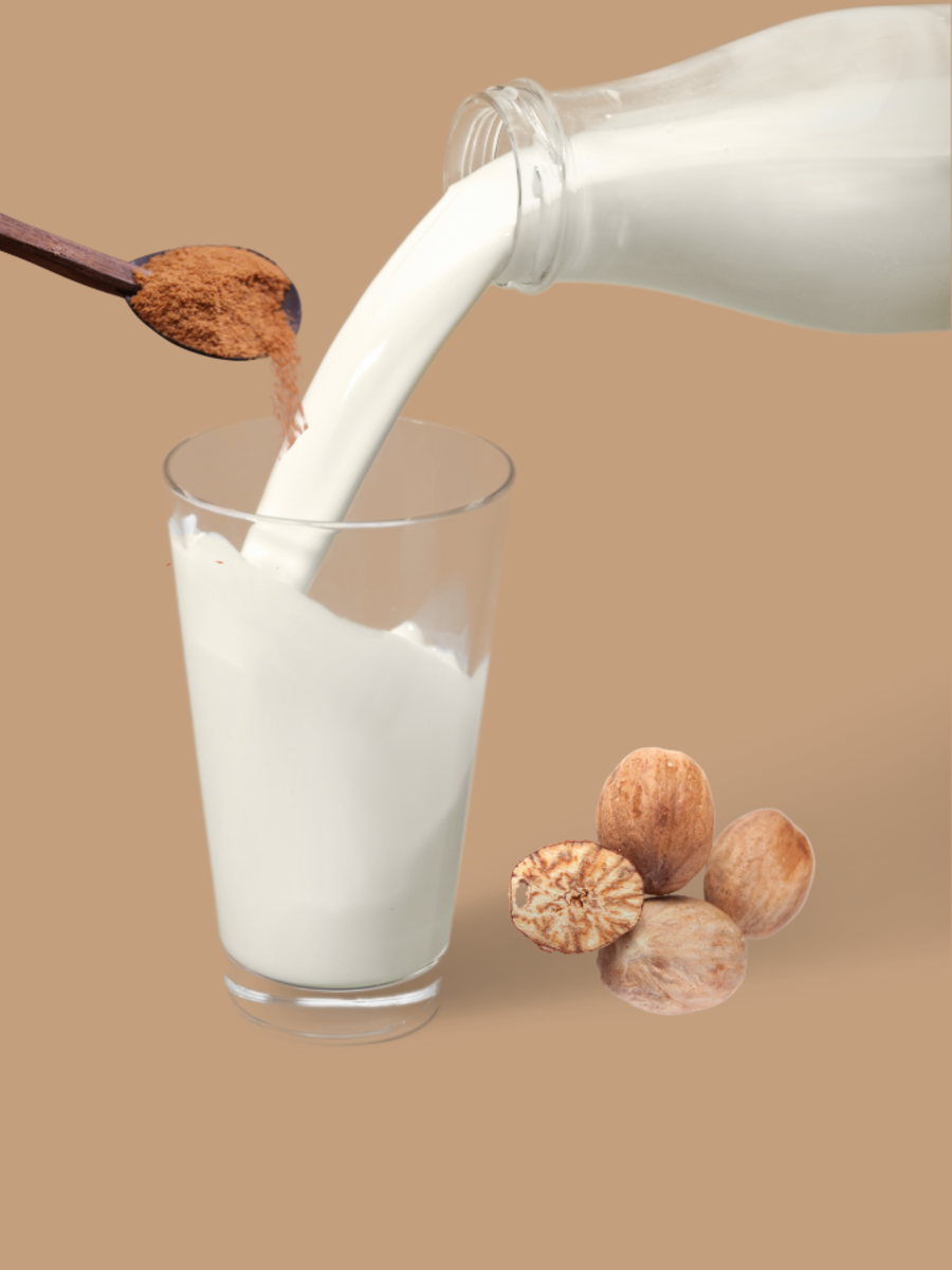 Bedtime Drink: 10 superb benefits of drinking nutmeg milk before sleep ...