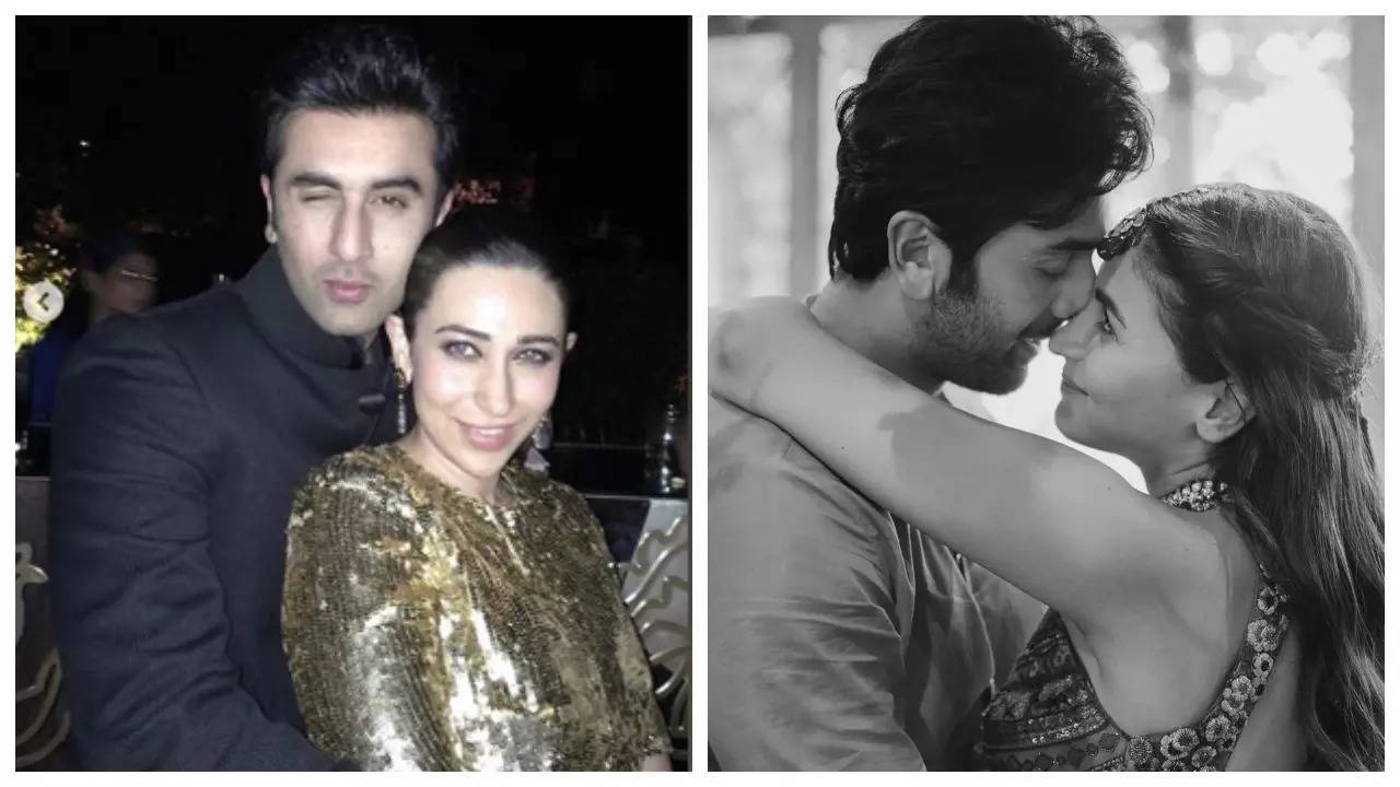 Did you know Karisma Kapoor wanted Ranbir Kapoor to marry THIS co-star before Alia Bhatt? | - Times of India