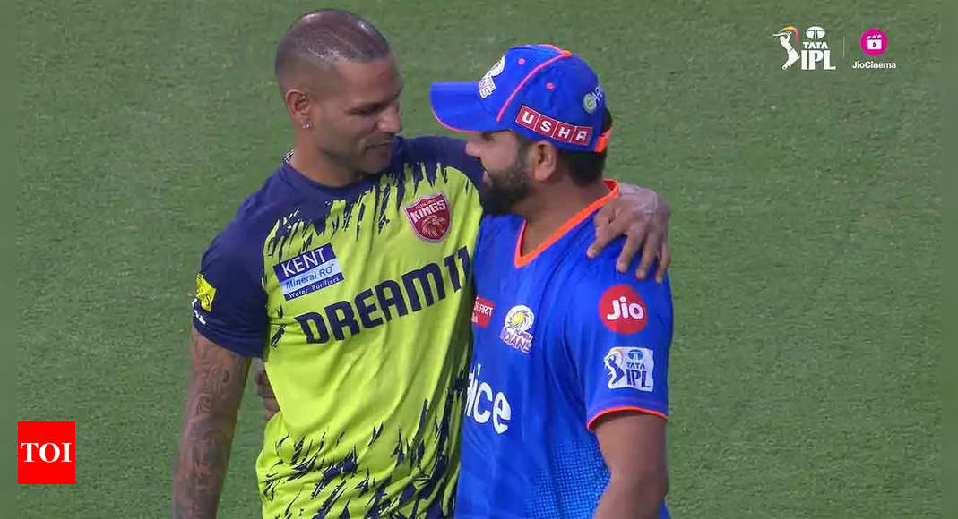 Rohit Sharma and Shikhar Dhawan Share Heart-Warming Hug | Cricket News