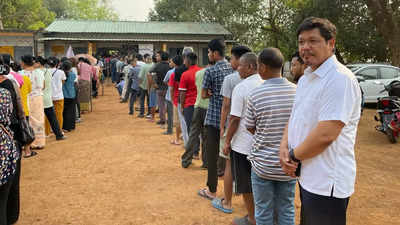 Lok Sabha elections: Strong turnout in Arunachal Pradesh despite rain; CM Conrad K Sangma among first to vote in Meghalaya