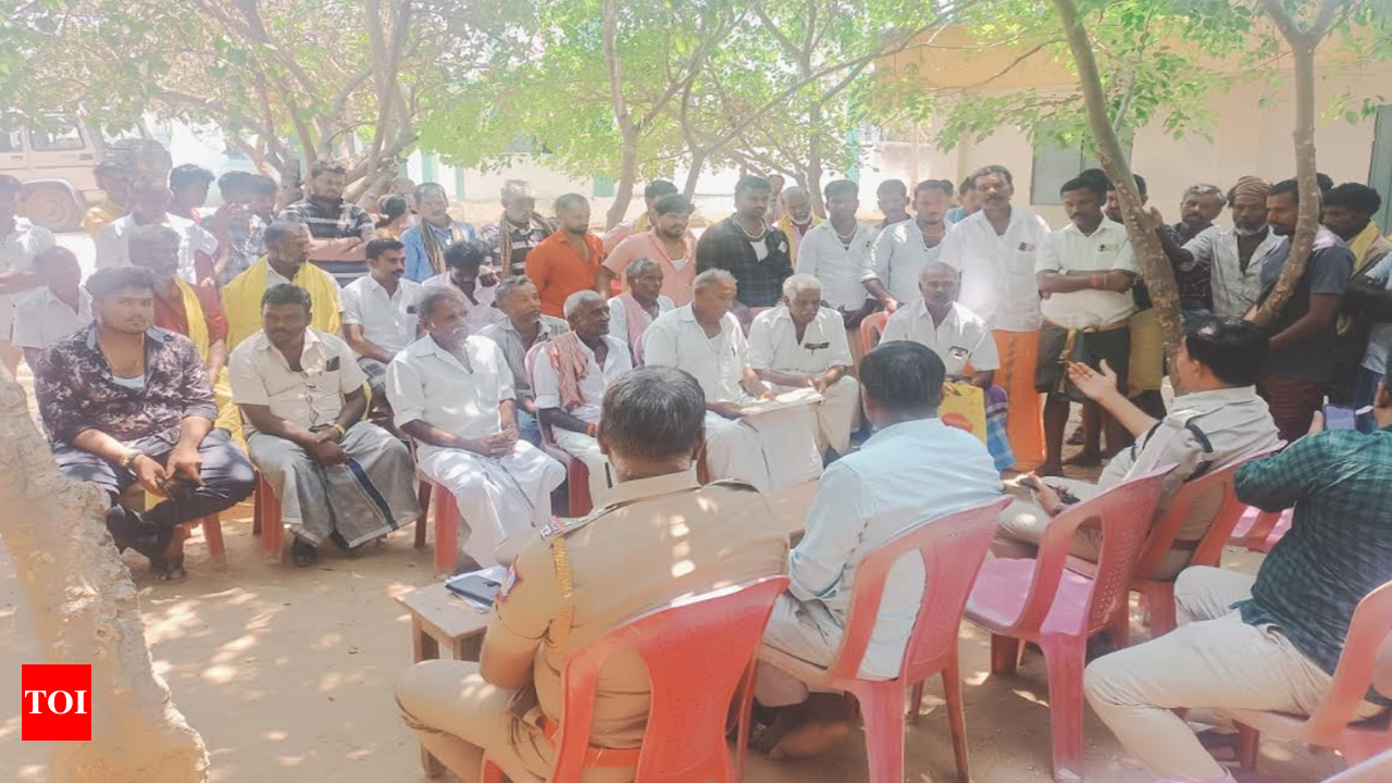 Tamil Nadu Village Boycotts Lok Sabha Elections | Chennai News - Times of  India