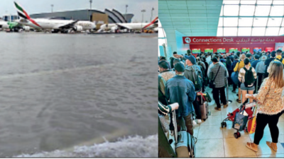 Dubai flood hits travel between Kolkata & West, leaves flyers stranded in Europe, US