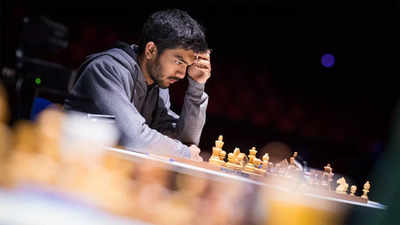 Candidates chess: Gukesh crushes Abasov to be back in joint lead; Praggnanandhaa, Vidit Gujrathi out of contention