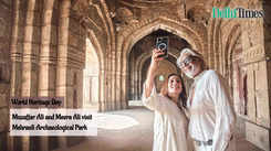 World Heritage Day: Muzaffar and Meera Ali visit Mehrauli Archaeological Park