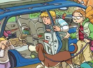 Optical illusion test: Find the child’s hidden toy bunny in this messy car