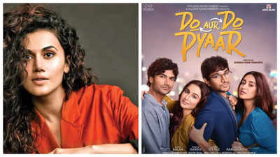 Taapsee Pannu gives a shout-out to Vidya Balan and Pratika Gandhi’s Do Aur Do Pyaar; says, ‘What brilliant performances’