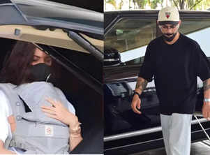 Virat gets spotted at the airport sans Anushka