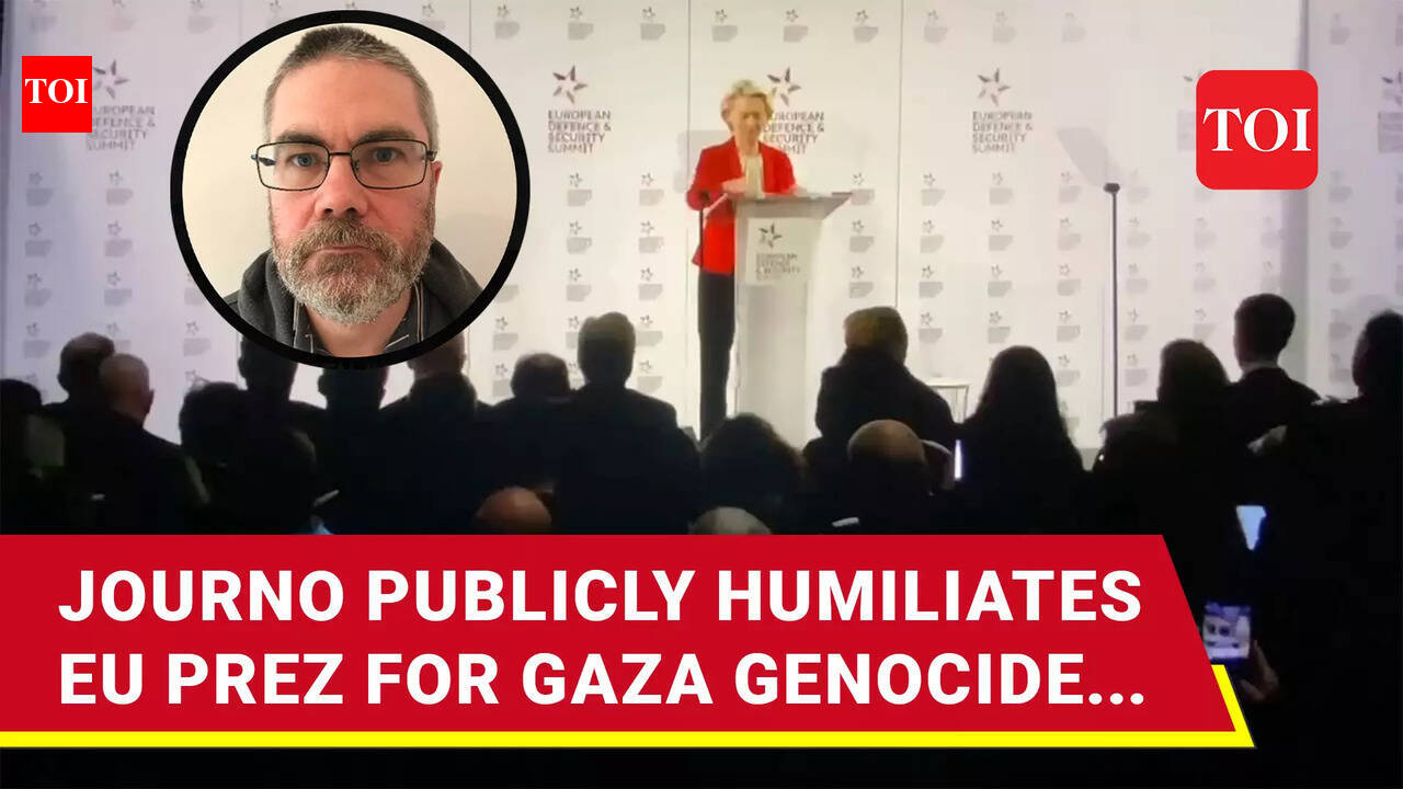 ‘Palestinian Blood On Your Hand’: Irish Journalist Interrupts EU ...