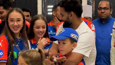 Rishabh Pant shows off babysitting skills, bonds with Delhi Capitals teammates' kids in heartwarming video