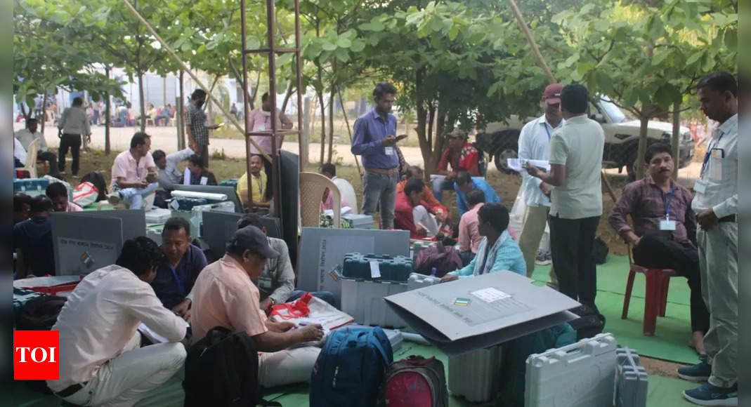 Women-led sangwari booths promote inclusive voting in C'garh