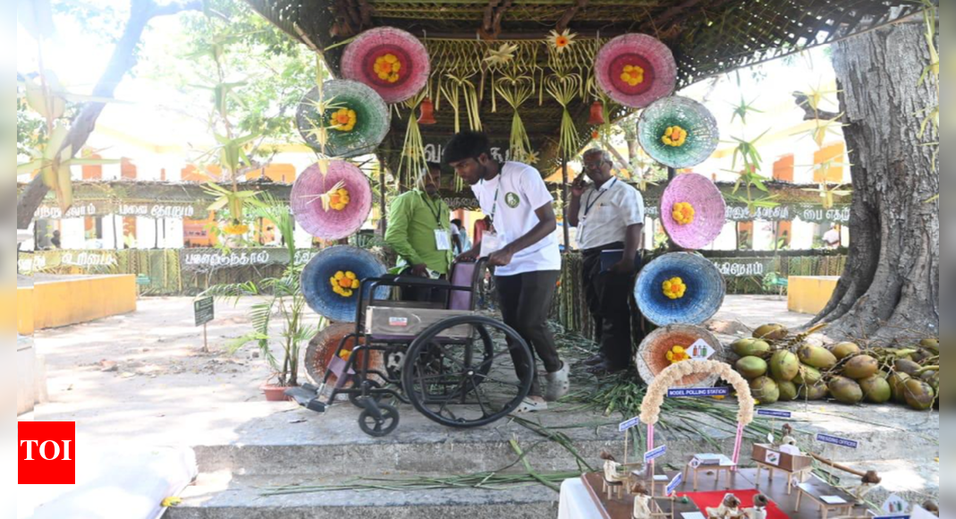 Polling Station in Puducherry Serving Pathaneer, Koozh, Sundal ...