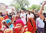 No bride, no groom, this baraat has only voters