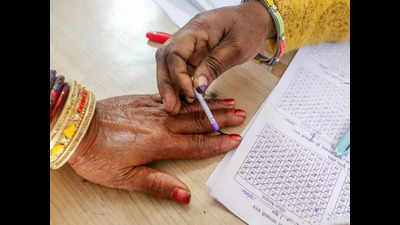 Polls peaceful in state, 48% exercise franchise in 4 seats