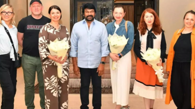 As Chiranjeevi meets the Russian Film Industry delegation - an international collaboration in brewing!