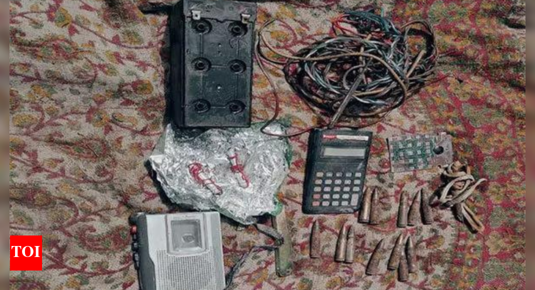 Police bust terrorist hideout in J&K's Arnas area, seize arms and ammunition | India News - Vimarsana News