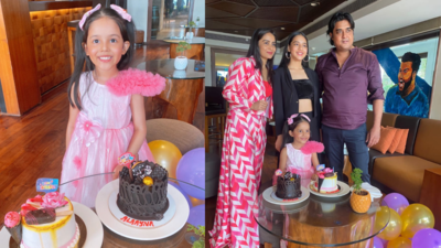 Purnima fame Alaayna Hussain turns 4; enjoys a family get-together on her birthday