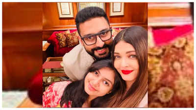 Aishwarya Rai shares a sweet family picture with Abhishek Bachchan and Aaradhya on her wedding anniversary; fans REACT - See post