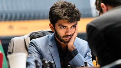 Candidates Chess: India's D Gukesh beats Alireza Firouzja to become sole leader with just one round left to play