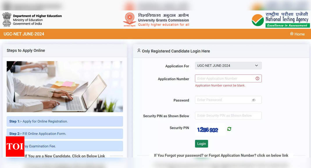 UGC NET June 2024 registration begins at ugcnet.nta.ac.in, direct link to apply here