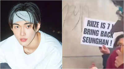 RIIZE fans' protests erupt over Seunghan's hiatus during Antwerp ...