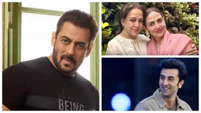 Esha Deol and Hema Malini offer prayers at Vrindavan temple, Ranbir spotted sporting a clean-shaven look for Ramayana, Salman Khan returns from Dubai with heavy security: TOP 5 entertainment news of the day