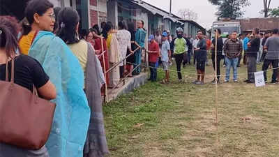 Repolling at 11 violence-hit booths in Manipur today