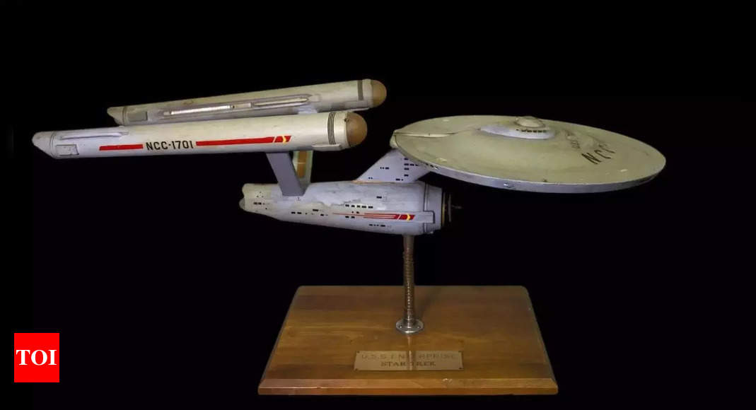 Lost for decades, original USS Enterprise model from ‘Star Trek’ back ‘home’ – Times of India