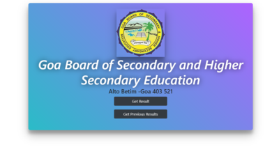 GBSHSE Goa Board HSSC results out, 85% students pass; here's the direct link to check