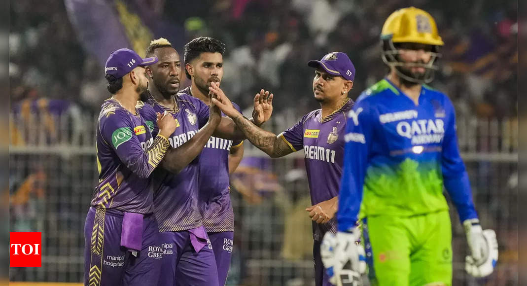 IPL: All-round Russell stars as KKR prevail over RCB by one run in a high-scoring thriller at Eden