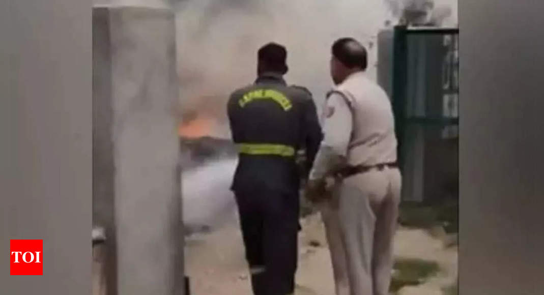 fire breaks out in Noida's Sector 50 park; no one injured