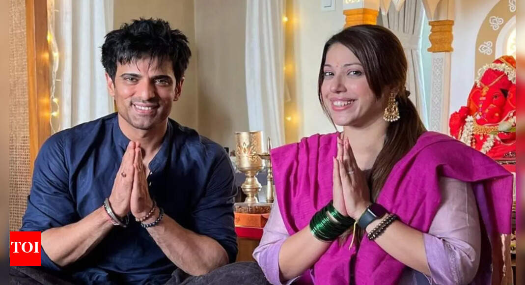 Mohit Malik and Aditi Malik seek blessings at the Sai Baba temple in Shirdi; says, "I feel at home" - Vimarsana News