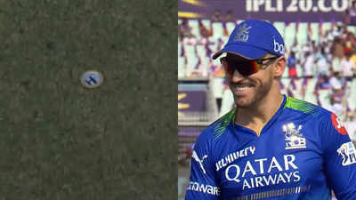 Watch: Faf du Plessis' reaction when camera zooms in on toss coin goes viral