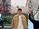 Song Joong Ki, Lee Dong Wook, Cha Eun Woo and more: Korean celebrities embrace the magical cherry blossom season