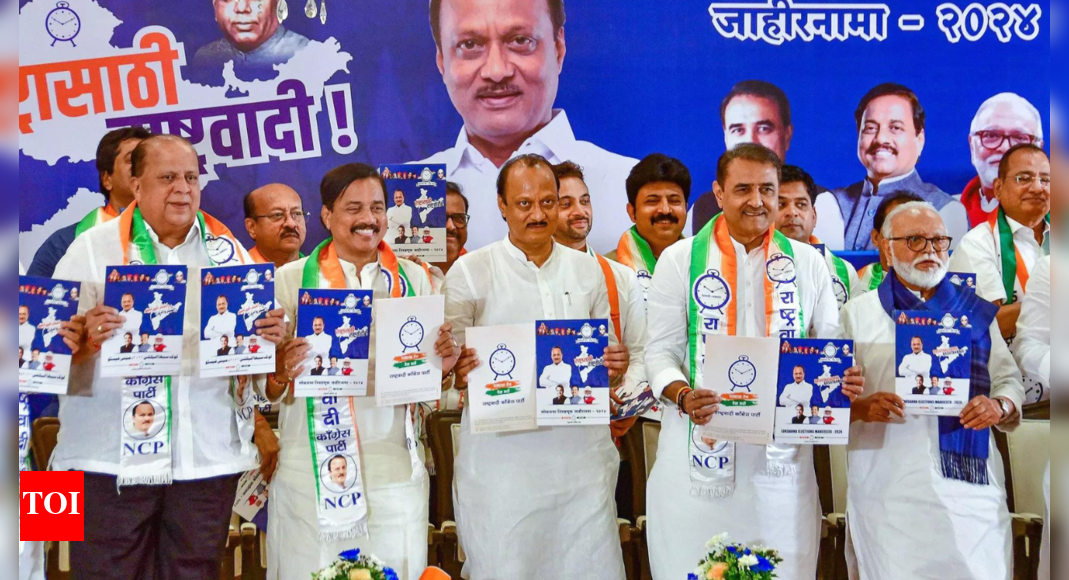 Lok Sabha polls: NCP releases manifesto, supports demand for caste ...