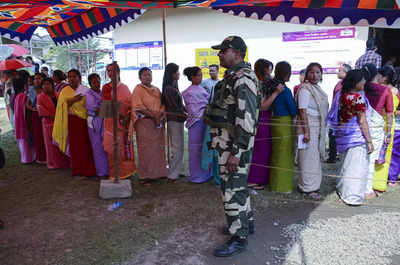 Manipur Lok Sabha repolling: 73.05 % voter turnout till 3 pm