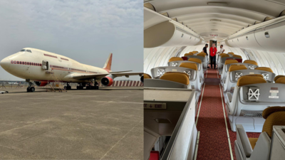 Bon voyage: Air India's Boeing 747, takes off last flight from Indian air base