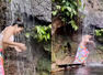 Rashmika Mandanna celebrates Earth Day with a serene video from a waterfall - WATCH